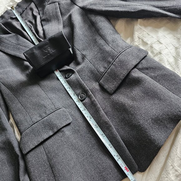 NWOT Mastina Blazer - Dark Grey - Sz 34 - Picture 10 of 13